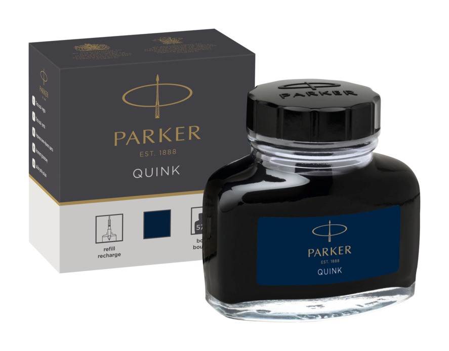 PARKER QUINK atrament butelkowy, granatowy, 57 ml