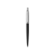 Parker Jotter długopis Bond Street Black CT, czarny z chromowanymi wykończeniami, końcówka medium, niebieski tusz, opakowanie prezentowe