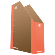 Pojemnik na dokumenty DONAU Life, karton, A4, pomarańczowy