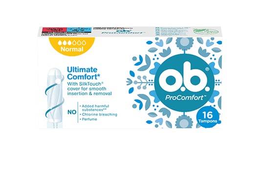 Tampony OB ProComfort, Normal, 16 szt