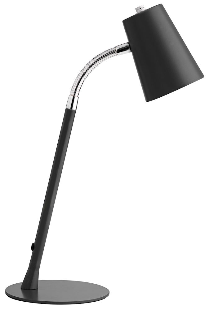 LAMPA BIURKOWA UNILUX FLEXIO 2.0 LED, CZARNY