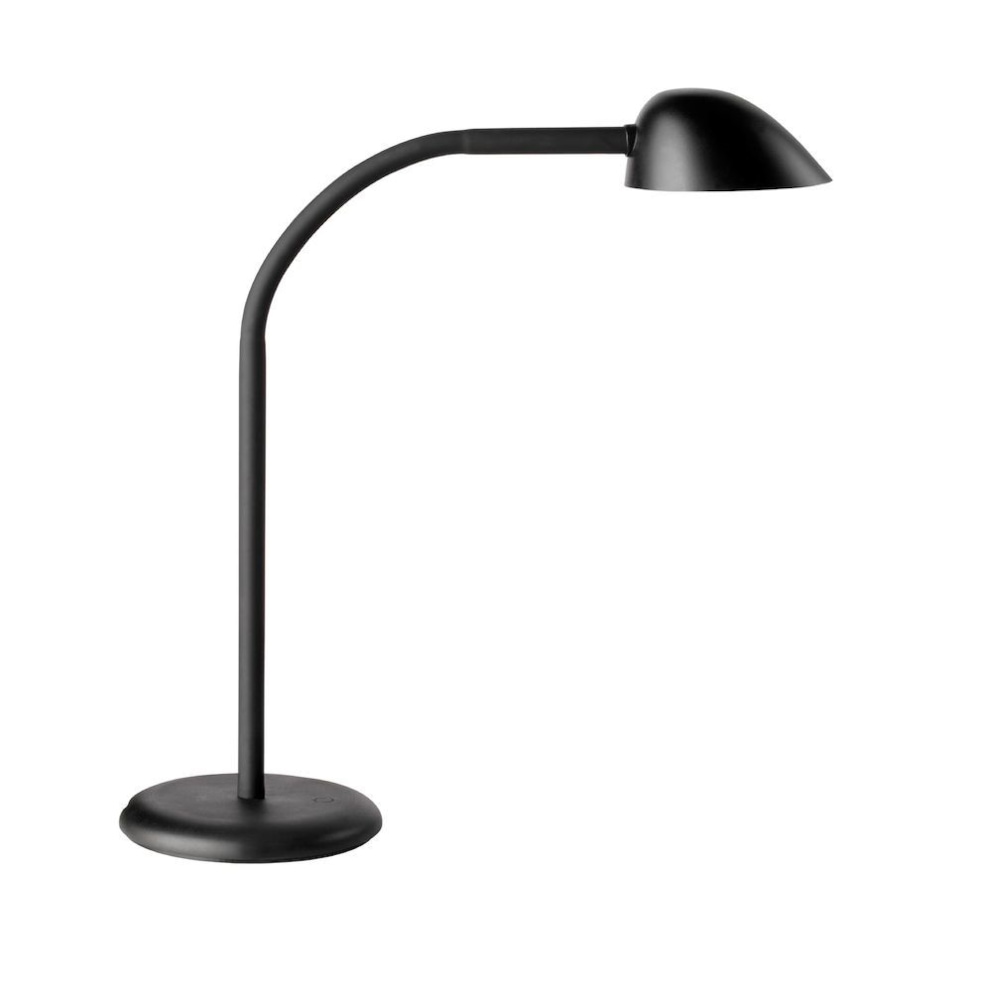 LAMPA BIURKOWA UNILUX EASY, CZARNY, USB, DOTYKOWY WŁĄCZNIK