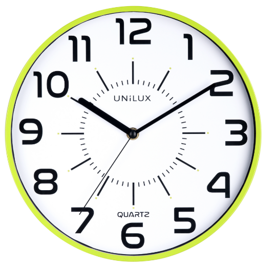 ZEGAR UNILUX POP, 28,5 CM O ZIELONY