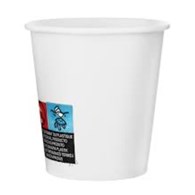 Kubki jednorazowe papierowe białe 300 ml 50 sztuk