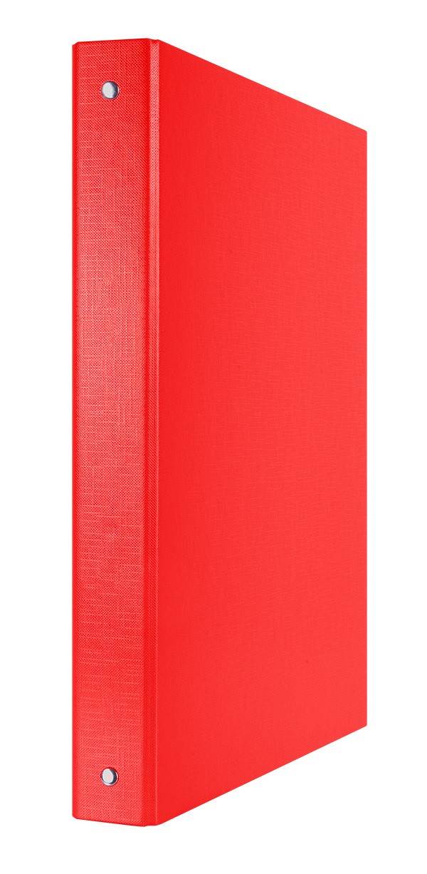 Segregator ringowy DONAU, PP, A4/4R/30mm, czerwony