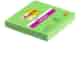 Bloczek samoprzylepny POST-IT® Super Sticky (654-6SS-AW), 76x76mm, 1x90 kart., zielony