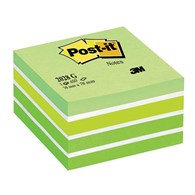 Kostka samoprzylepna POST-IT® (2028-G), 76x76mm, 1x450 kart., zielona