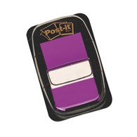 Zakładki indeksujące POST-IT® (680-8), PP, 25,4x43,2mm, 50 kart., purpurowe