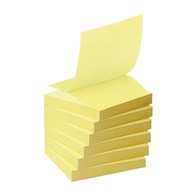 Bloczek samoprzylepny ekologiczny POST-IT® Z-notes (R330-1T), 76x76mm, 100 kart., żółty