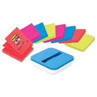 Karteczki samoprzylepne Post-it® Z-Notes (VAL-SS8P-R330), 76x76mm, 8x90 kart., mix kolorów