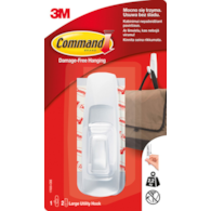 Hak wielokrotnego użytku COMMAND™ (17003 PL), duży, biały