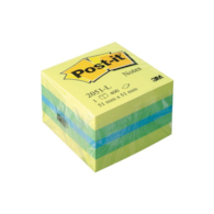 Mini Kostka samoprzylepna POST-IT® (2051L), 51x51mm, 1x400 kart., cytrynowa