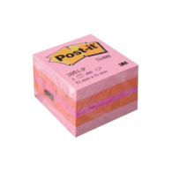 Mini Kostka samoprzylepna POST-IT® (2051P), 51x51mm, 1x400 kart., różowa