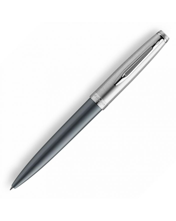 WATERMAN EMLBLEME DELUX METALICZNY SZARY DŁUGOPIS GB