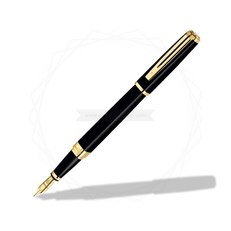WATERMAN EXCEPTION SLIM LAKA CZARNA GT WIECZNE PIÓRO (F) GB