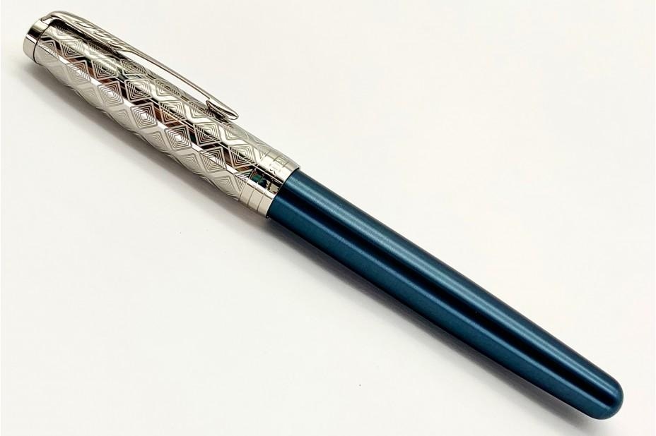 PARKER SONNET PREMIUM METAL & BLUE CT PIÓRO KULKOWE GB
