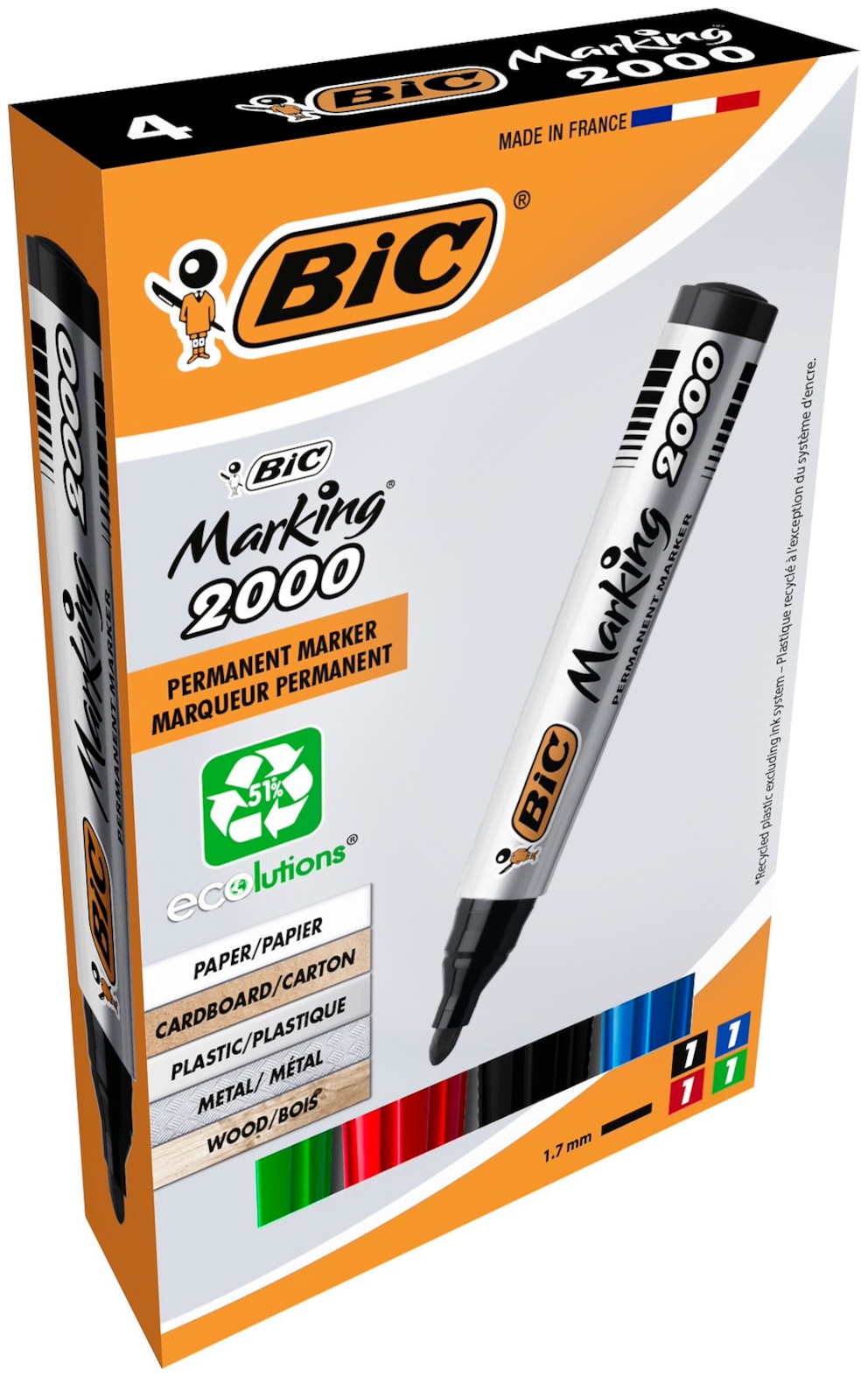 2000 Ecol Marker mix AST okrągła B4