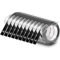 DYMO taśma 3D 1rolka *3m 9mm  czarna