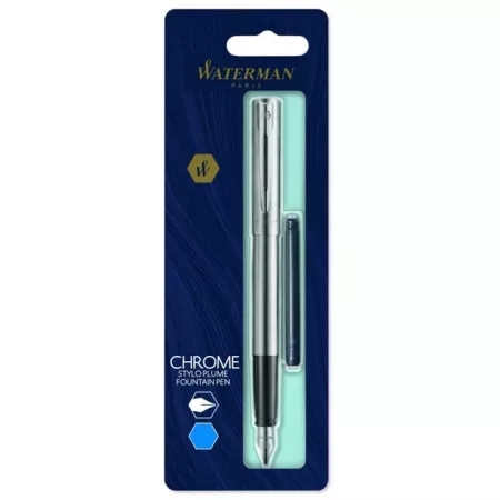 WATERMAN ALLURE CHROME CT WIECZNE PIÓRO (F) BL