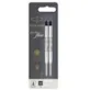 PARKER QUINKflow wkłady do długopisu, końcówka medium, czarne, 2 szt.