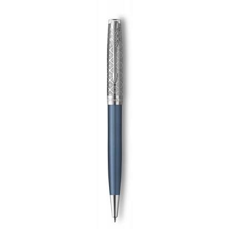 PARKER SONNET PREMIUM METAL & BLUE CT DŁUGOPIS GB