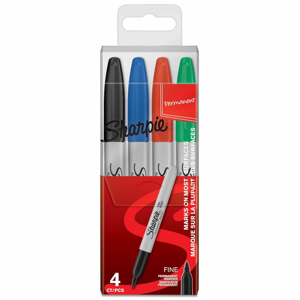 Sharpie Fine Etui 4 kolory