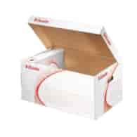 Pudło archiwizacyjne otwierane z góry, biały