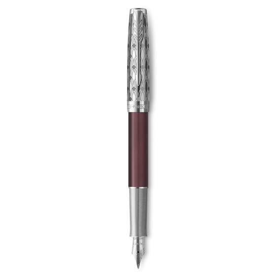 PARKER SONNET PREMIUM METAL & RED CT DŁUGOPIS GB