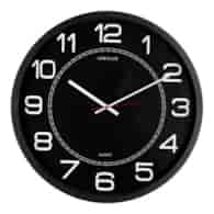 ZEGAR UNILUX MEGA, 57,5 CM O CZARNY, WIDOCZNOŚĆ DO 180 M + baterie