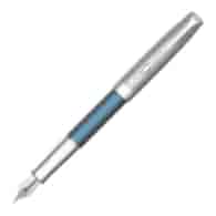 PARKER SONNET PREMIUM METAL & BLUE CT PIÓRO WIECZNE (M) 18K GB