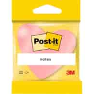 Kostka samoprzylepna POST-IT® (2007H), 1x225 kart., w kształcie serduszka