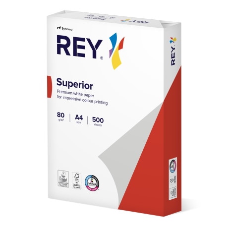 Papier ksero A4 80g. Rey Superior