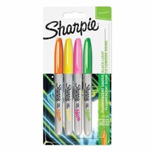 Sharpie Fine NEON Etui 4 kolory