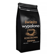 Kawa ziarnista Świezo Wypalona Kokosowa  1kg