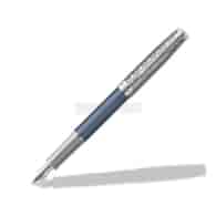 PARKER SONNET PREMIUM METAL & BLUE CT PIÓRO WIECZNE (F) 18K GB