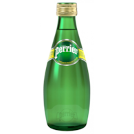 Woda PERRIER, mocny gaz, butelka szklana, 0,33l