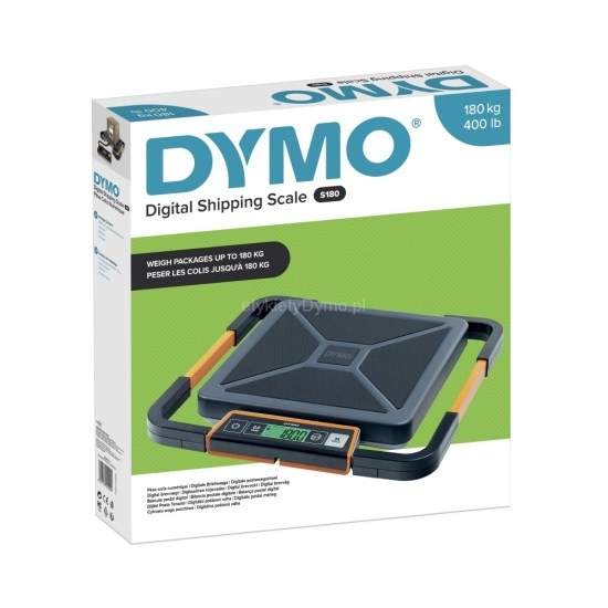DYMO S180 cyfrowa waga wysyłkowa z gniazdem USB, 180 kg