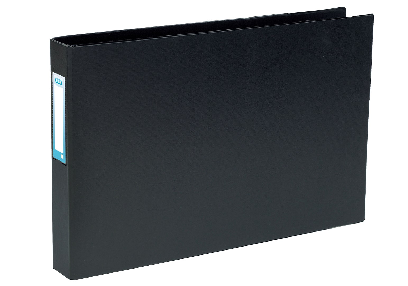 SEGREGATOR ELBA RINGOWY A3 55MM PVC POZIOMY CZARNY