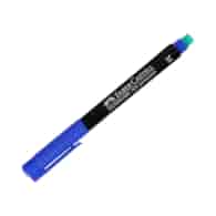 Marker foliopis FABER-CASTELL 1mm M niebieski