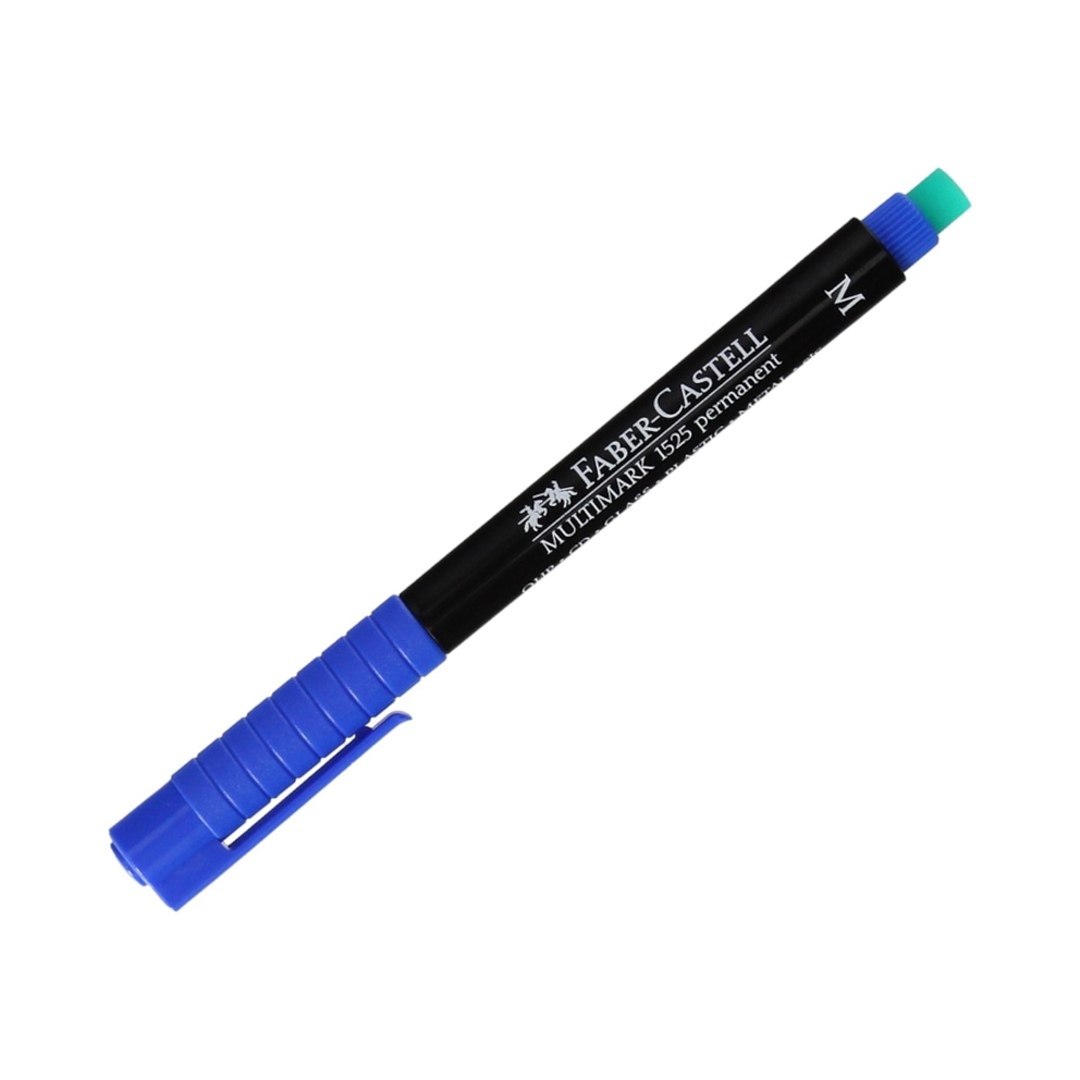 Marker foliopis FABER-CASTELL 1mm M niebieski