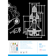 BLOK TECHNICZNY TOP 2000 CREATINIO A3 10K 160G CZARNY