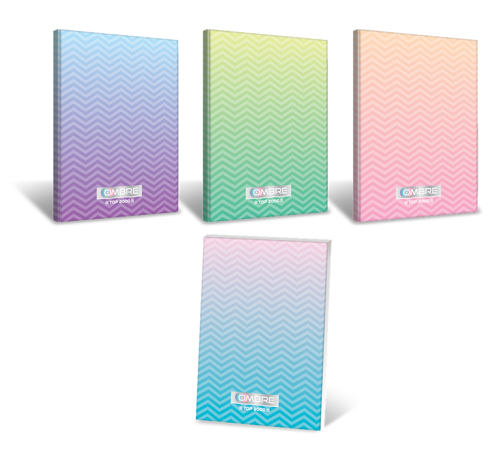 BRULION TOP 2000 OMBRE POWDER A5 96K 70G KR5M MIX PASTELOWY