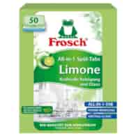 Frosch Tabletki do Zmywarek All in One Limonkowei All IN 1 limonkowe 50szt