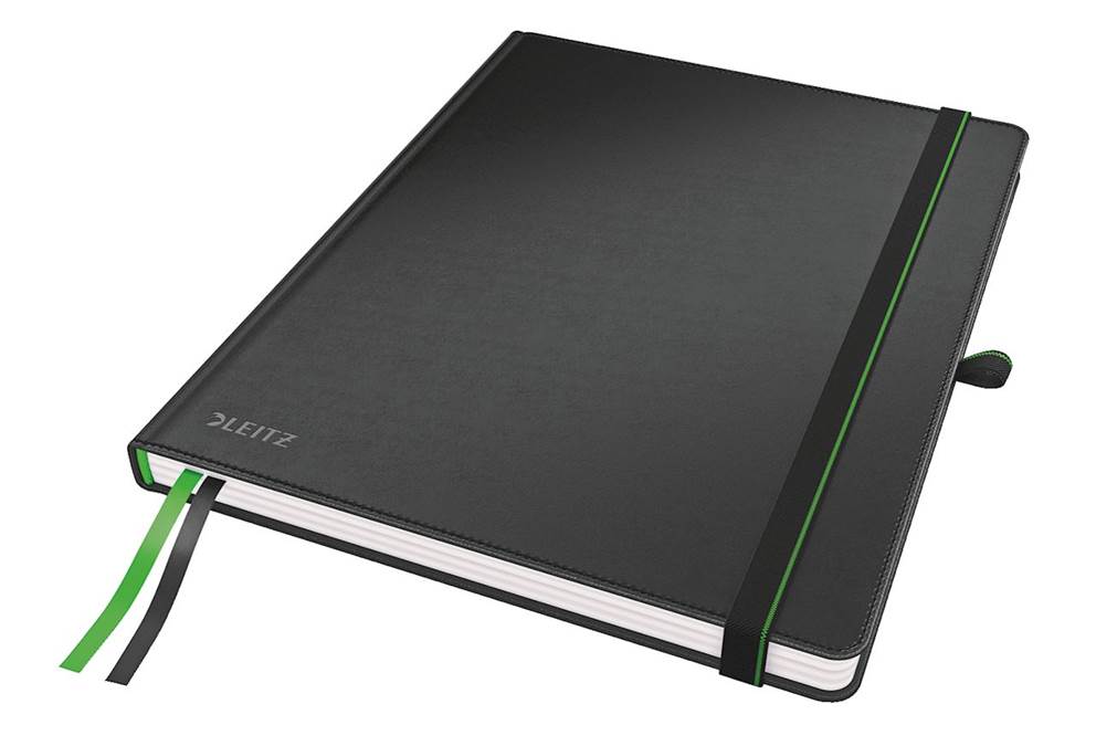 Notatnik Leitz Complete w rozmiarze iPad, w kratkę, czarny