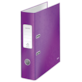 Segregator z mech. WOW Leitz 180°, A4/80mm, fioletowy