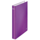 Segregator ringowy WOW Leitz A4 2DR/25mm, fioletowy
