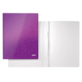 Skoroszyt kartonowy WOW Leitz, fioletowy