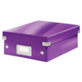 Pudło z przegródkami Leitz C&S WOW, małe, fioletowy