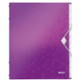 Teczka segregująca 12 przekładek PP Leitz WOW, fioletowy