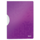 Skoroszyt z klipsem Leitz WOW, fioletowy